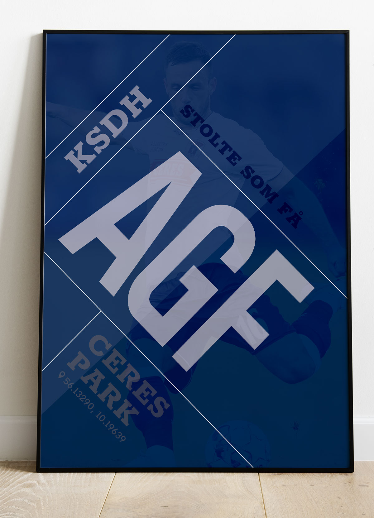 Agf-plakat Stolte Som Få 21 29 A4 Kr 199 -