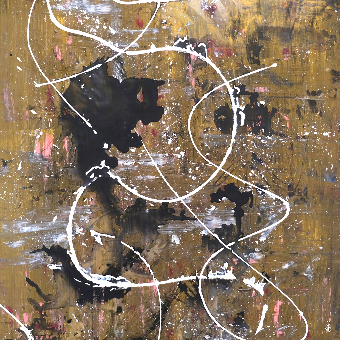 Golden Shadows Af Jacob Lund Art