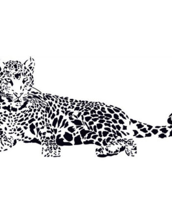 Leopard Wallsticker  110x52cm