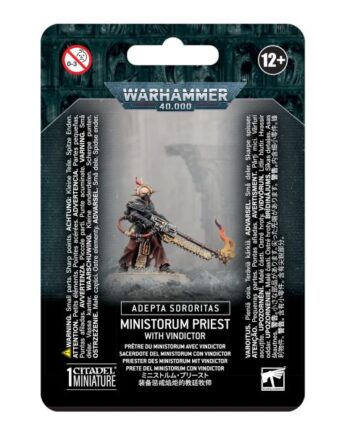 Adepta Sororitas Ministorum Priest With Vindictor 99070108012