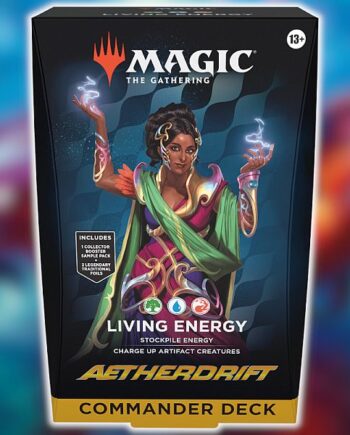 Aetherdrift Commander  Edh  Multiplayer Magic Deck: V1 Living Energy 100 Kort