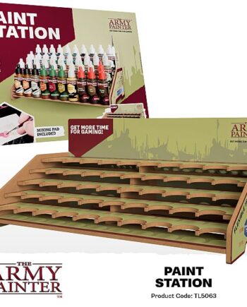 Army Painter Paint Station  Holder 50 Dropper Bottles  Tl5063