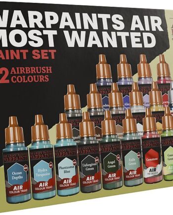 Army Painter  Warpaints Air Most Wanted Paint Set Aw8004