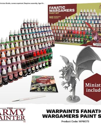 Army Painter  Warpaints Fanatic Wargamers Paint Set Wp8073