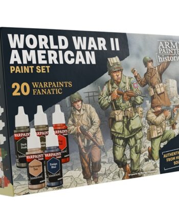 Army Painter Warpaints Historical  Warpaints Fanatic : World War Ii American Paint Set Wp8082
