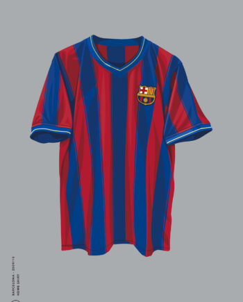 Barcelona Home Shirt 2009 10 Af Olé Olé