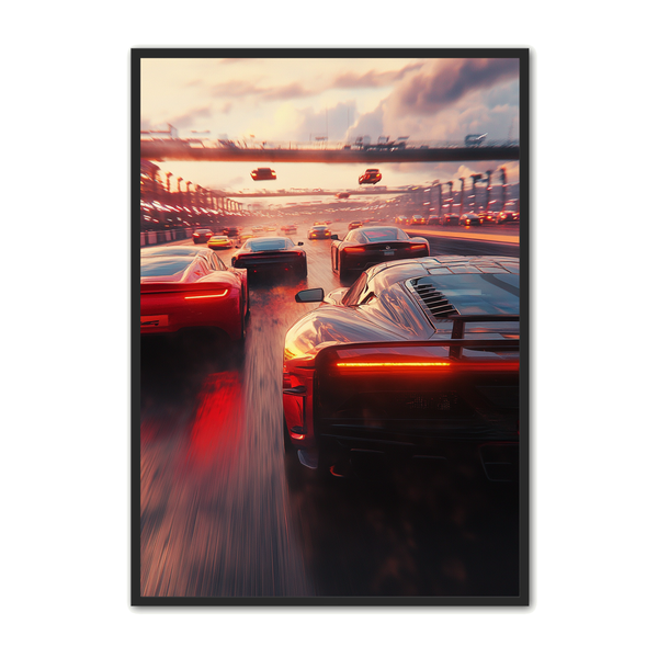 Bil Plakat 78 Eksplosiv Racing Energi