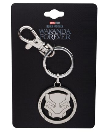 Black Panther: Wakanda Forever Panther Symbol Keychain