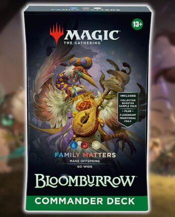 Bloomburrow Commander  Edh  Multiplayer Magic Deck: V2 Family Matters 100 Kort