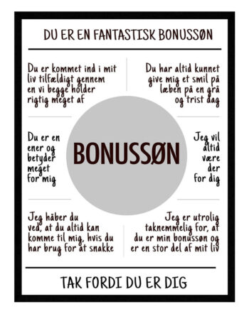 Bonussøn Plakat