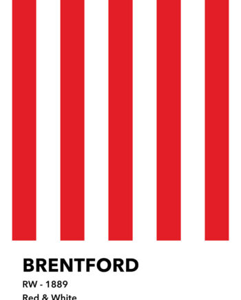 Brentford Red   White Af Olé Olé