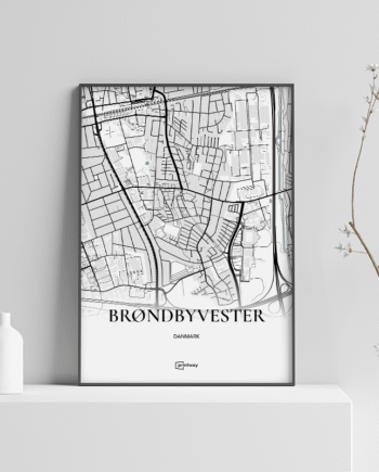 Brøndbyvester Plakaten 70 100 Cm  B1