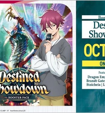 Cardfight  Vanguard Ccg Dz Divinez Set 04: Destined Showdown Booster Pack Engelsk