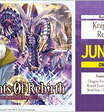 Cardfight  Vanguard Ccg Dz Divinez Set 08: Knights 0f Rebirth Booster Box  Display  16 Pakker Engelsk