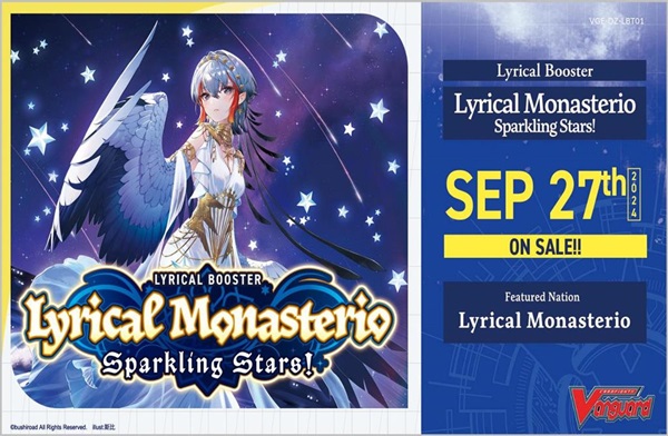 Cardfight  Vanguard Ccg Dz Divinez Set 01: Lyrical Monasterio Sparkling Stars  Booster Box  Display  16 Pakker Engelsk