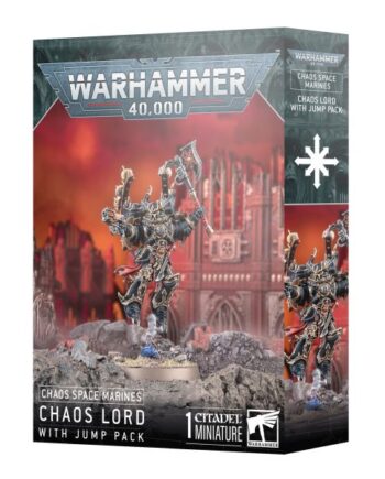 Chaos Space Marines Chaos Lord With Jump Pack  2024  99120102193