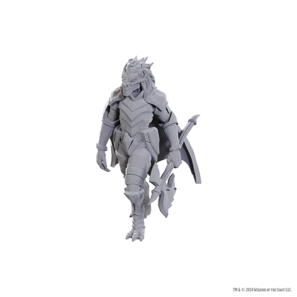 Dungeons   Dragons Nolzur   Marvelous Miniatures: Dragonborn Of Tiamat  Wzk90759