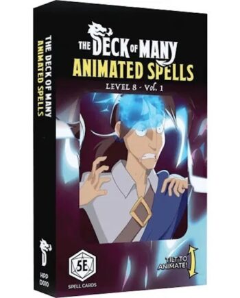 5e Tilbeh 195 184    3rd Party  The Deck Of Many Animated Spells: Level    Volume    Dungeons And Dragons 5th Edition