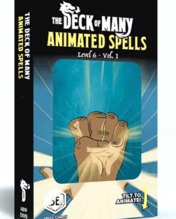 5e Tilbeh 195 184    3rd Party  The Deck Of Many Animated Spells: Level    Volume    Dungeons And Dragons 5th Edition