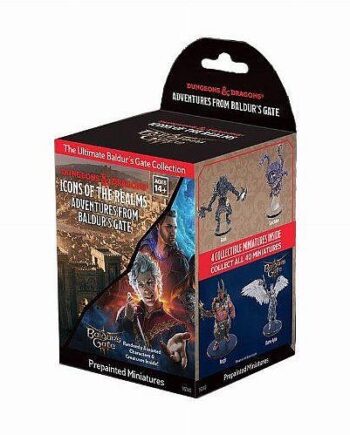 Fantasy Miniatures Icons Of The Realms: Adventures From Baldur   Gate Booster Pack    Figurer
