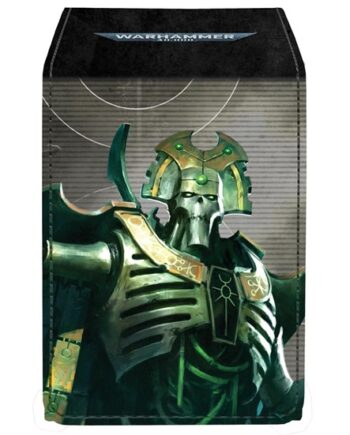 Deck Box Alcove Flip Box  Leatherette : Warhammer 40 000  40k : Necron Ultra Pro  16565
