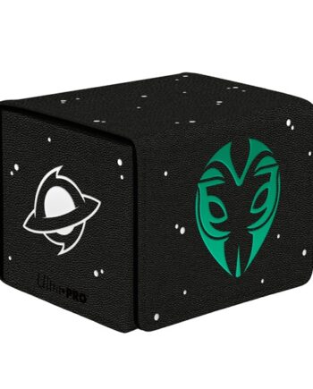 Deck Box Magic Alcove Edge Box  Leatherette : Edge Of Eternities Green Mythic Ultra Pro  38865
