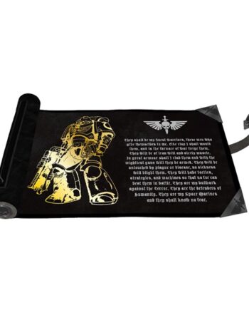Dice Bag Rolling Mat Warhammer 40 000  40k : Dice Scroll  Premium Foil  Space Marines  Adeptus Astartes  Ultra Pro  16435