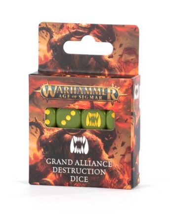 Dice  Terninger  Warhammer: Age Of Sigmar Grand Alliance: Destruction  16d6  99220299108