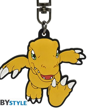 Digimon Agumon Pvc Keychain     195 184 Glering
