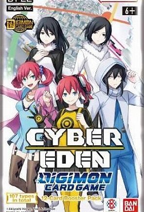 Digimon Card Game Bt22: Cyber Eden Booster Pack