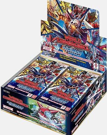 Digimon Card Game Bt21: World Convergence Booster Box  Display  24 Packs