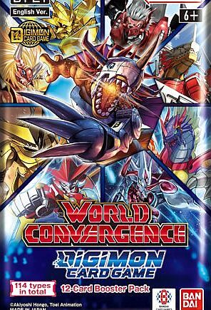 Digimon Card Game Bt21: World Convergence Booster Pack