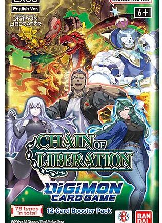 Digimon Card Game Ex08: Chain Of Liberation Booster Pack
