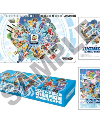 Digimon Card Game Pb20 Animation Series: 25th Anniversary Set  Playmat  Promokort  Sleeves  Storage Box