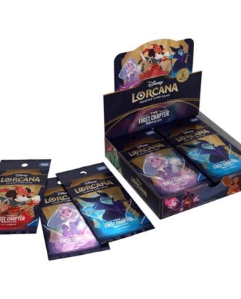 Disney Lorcana Tcg Japansk Japanese: Set   The First Chapter Booster Display  Box Med 16 Pakker