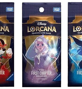 Disney Lorcana Tcg Japansk Japanese: Set   The First Chapter Booster Pack