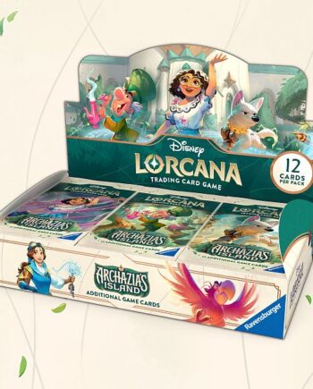 Disney Lorcana Tcg: Set   Archazia   Island Booster Display  Box Med 24 Pakker