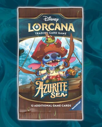 Disney Lorcana Tcg: Set   Azurite Sea Booster Pack