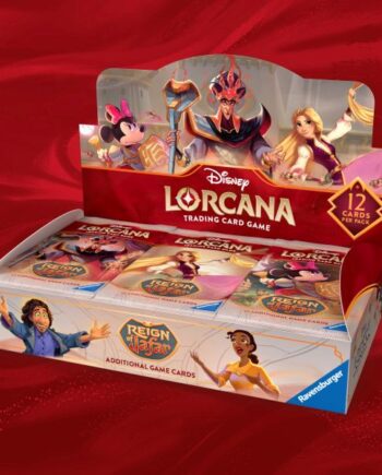 Disney Lorcana Tcg: Set   Reign Of Jafar Booster Display  Box Med 24 Pakker