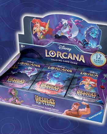 Disney Lorcana Tcg: Set   Ursula   Return Booster Display  Box Med 24 Pakker