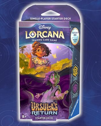 Disney Lorcana Tcg: Set   Ursula   Return Starter Deck: Amber Amethyst  Mirabel   Bruno