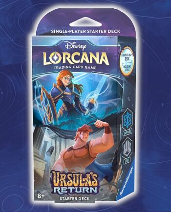 Disney Lorcana Tcg: Set 04 Ursula   Return Starter Deck: Sapphire Steel  Anna   Hercules