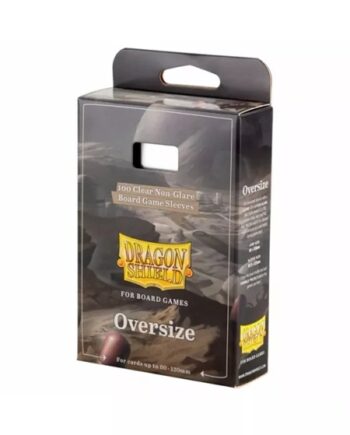 Dragon Shield Deck Protectors Clear Non-glare Board Game Sleeves: Oversize 100 Lommer Dragonshield Sleeves  At-60209