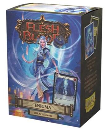 Dragon Shield Deck Protectors Matte Art Sleeves: Flesh And Blood Part The Mistveil: Enigma 100 Lommer   Exclusive Promo Dragonshield Sleeves  At-16105