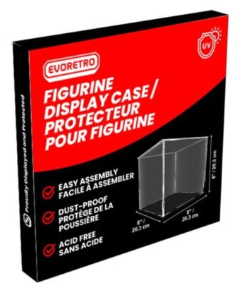 Evoretro Acrylic Case  Akrylkasse  Modular Display Case 25cm