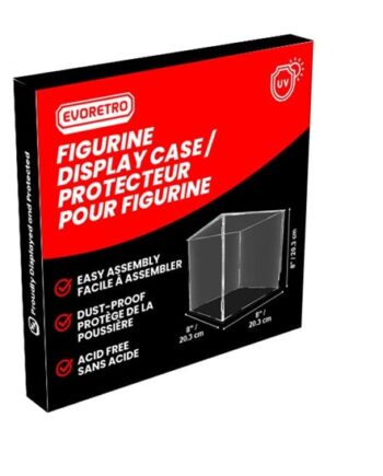 Evoretro Acrylic Case  Akrylkasse  Modular Display Case 20cm