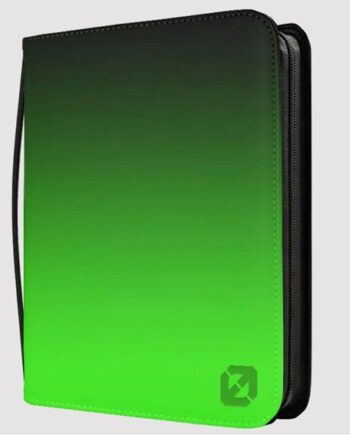 Evoretro Shield  Topload Cards Binder Compact Neon Green  216 Cards