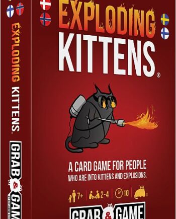 Exploding Kittens  Dansk : Grab   Game Version Card Game