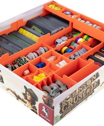 Feldherr Organizer For Robinson Crusoe And Expansion Voyage Of The Beagle Board Game Box