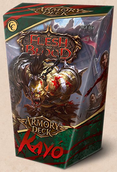 Flesh And Blood Tcg: Armory Deck: Kayo  Brute